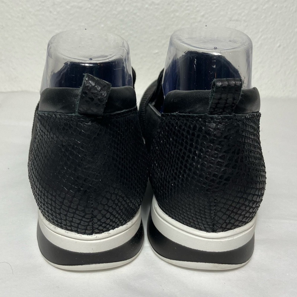 Walking Cradles Sneakers Slip On Dakota black WW wide Size 8 flats comfortable - Picture 4 of 7